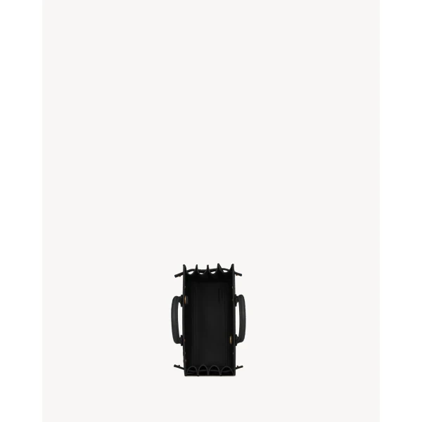 Saint Laurent SAC DE JOUR IN CROCODILE-EMBOSSED LEATHER – NANO, view 5