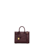 Saint Laurent SAC DE JOUR IN CROCODILE-EMBOSSED LEATHER - NANO designed in Paris