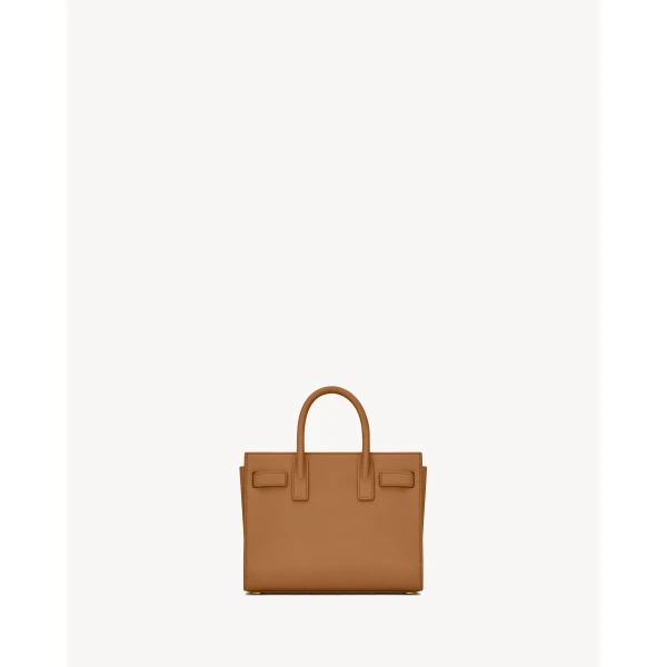Saint Laurent SAC DE JOUR IN GRAINED LEATHER – NANO, view 2