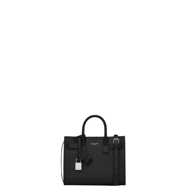 Saint Laurent SAC DE JOUR IN GRAINED LEATHER - NANO designed in Paris