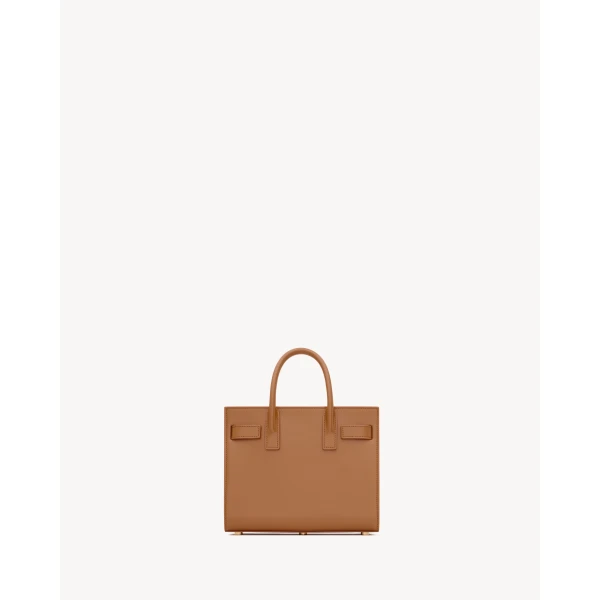 Saint Laurent SAC DE JOUR IN SMOOTH LEATHER – NANO, view 3