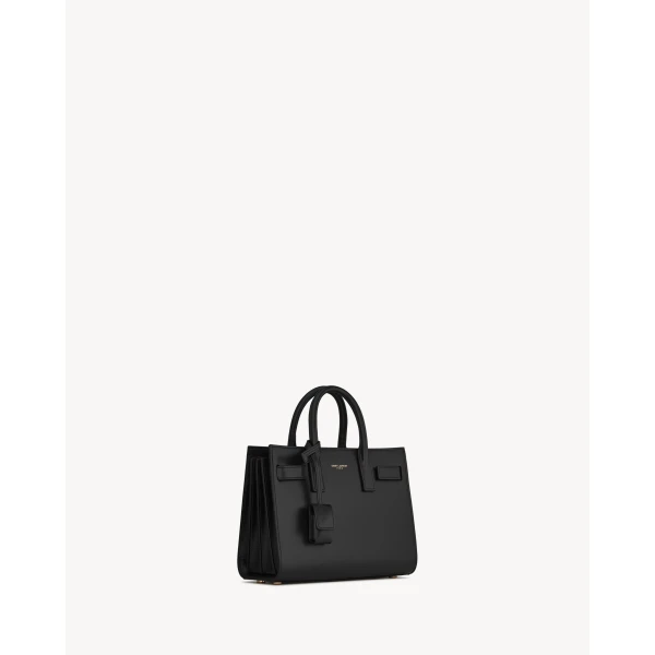 Saint Laurent SAC DE JOUR IN SMOOTH LEATHER – NANO, view 4