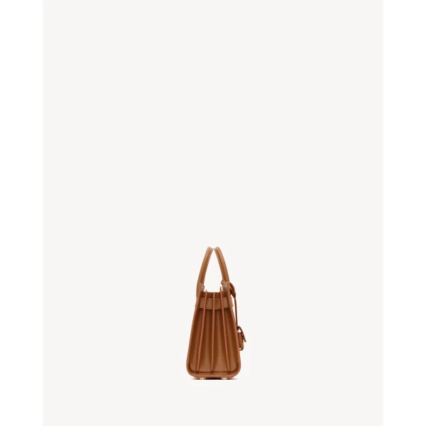 Saint Laurent SAC DE JOUR IN SMOOTH LEATHER – NANO, view 4
