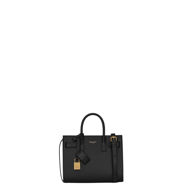 Saint Laurent SAC DE JOUR IN SMOOTH LEATHER - NANO designed in Paris