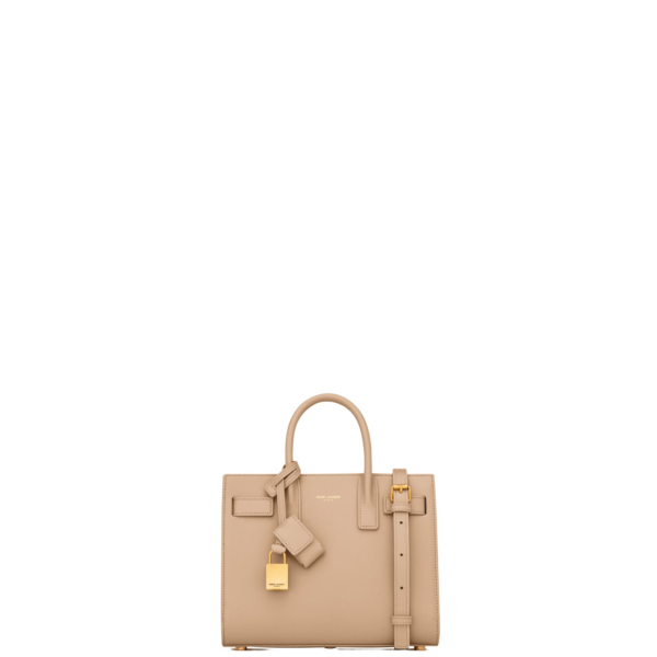 Saint Laurent SAC DE JOUR IN SMOOTH LEATHER – NANO designed in Paris