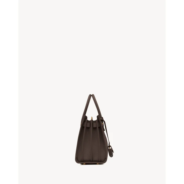 Saint Laurent SAC DE JOUR IN SUPPLE GRAINED LEATHER – BABY, view 3