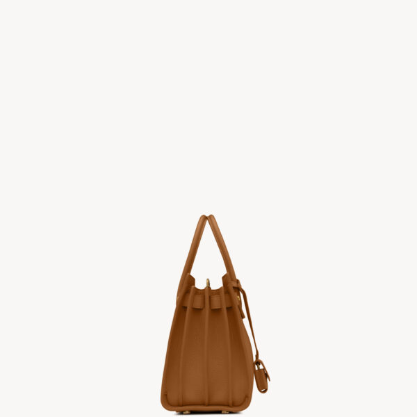 Saint Laurent SAC DE JOUR IN SUPPLE GRAINED LEATHER - BABY designed in Paris