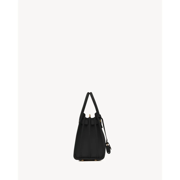 Saint Laurent SAC DE JOUR IN SUPPLE GRAINED LEATHER – BABY, view 3