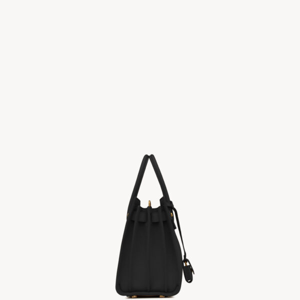 Saint Laurent SAC DE JOUR IN SUPPLE GRAINED LEATHER - BABY designed in Paris