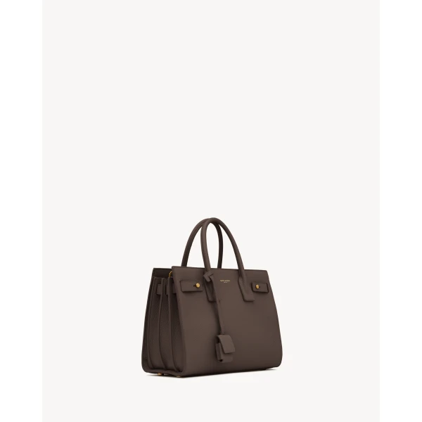 Saint Laurent SAC DE JOUR IN SUPPLE GRAINED LEATHER – BABY, view 5