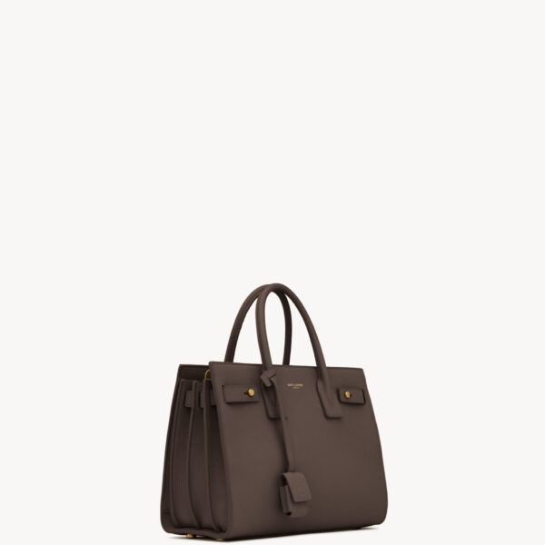 Saint Laurent SAC DE JOUR IN SUPPLE GRAINED LEATHER - BABY designed in Paris