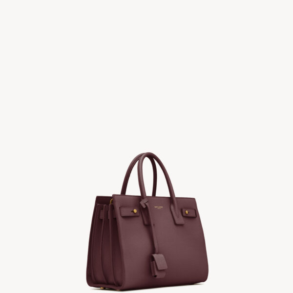 Saint Laurent SAC DE JOUR IN SUPPLE GRAINED LEATHER - BABY designed in Paris