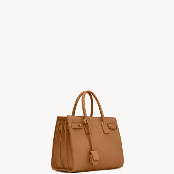 Saint Laurent SAC DE JOUR IN SUPPLE GRAINED LEATHER - BABY designed in Paris