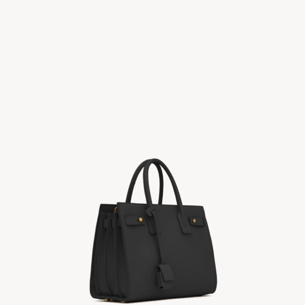 Saint Laurent SAC DE JOUR IN SUPPLE GRAINED LEATHER - BABY designed in Paris