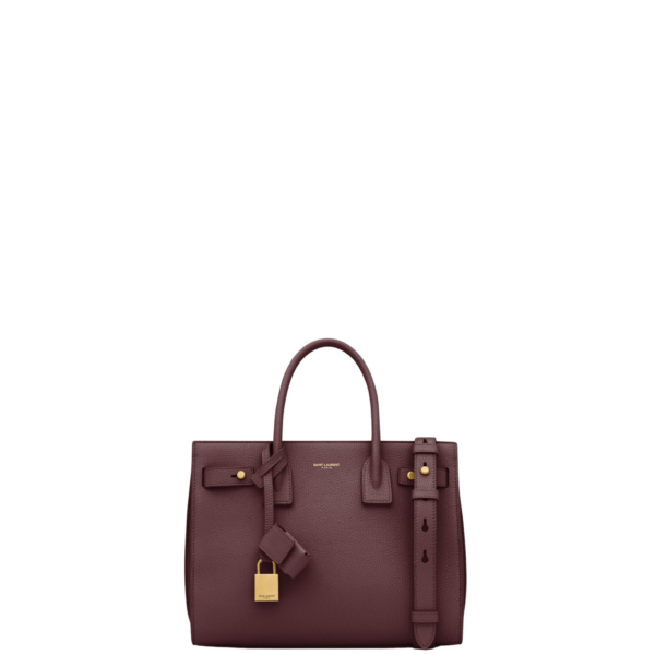Saint Laurent SAC DE JOUR IN SUPPLE GRAINED LEATHER - BABY designed in Paris