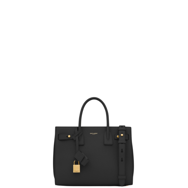 Saint Laurent SAC DE JOUR IN SUPPLE GRAINED LEATHER - BABY designed in Paris