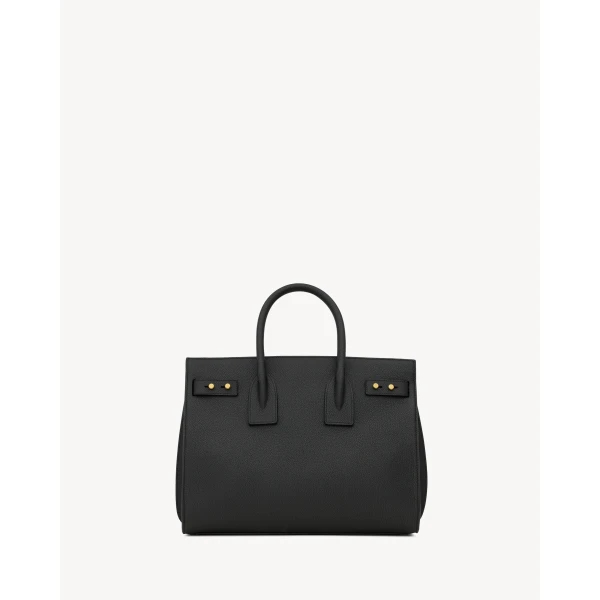 Saint Laurent SAC DE JOUR IN SUPPLE GRAINED LEATHER – SMALL, view 2