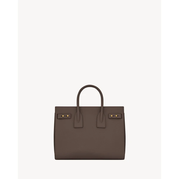 Saint Laurent SAC DE JOUR IN SUPPLE GRAINED LEATHER – SMALL, view 3