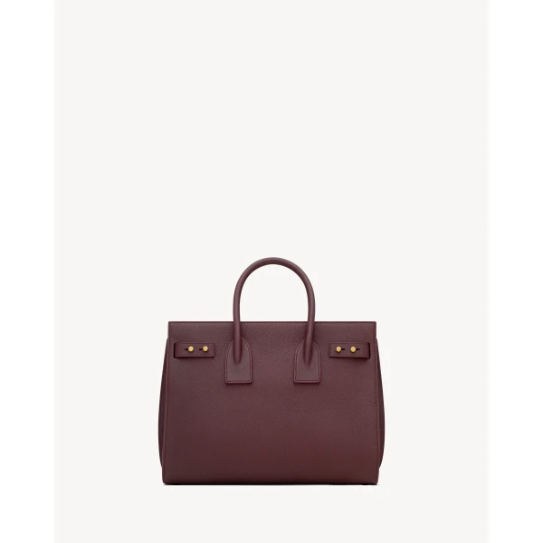 Saint Laurent SAC DE JOUR IN SUPPLE GRAINED LEATHER – SMALL, view 3