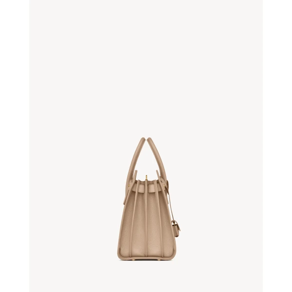 Saint Laurent SAC DE JOUR IN SUPPLE GRAINED LEATHER – SMALL, view 3