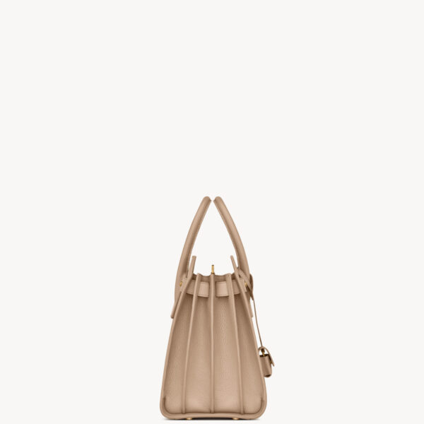 Saint Laurent SAC DE JOUR IN SUPPLE GRAINED LEATHER - SMALL designed in Paris