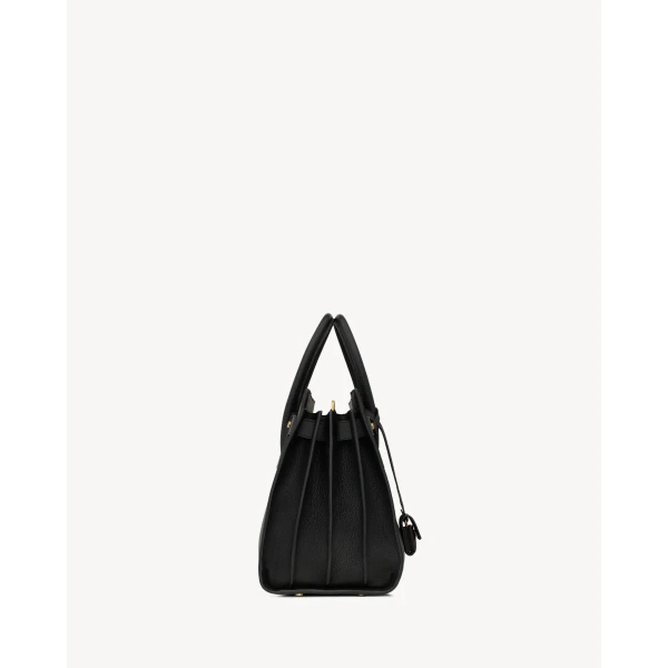 Saint Laurent SAC DE JOUR IN SUPPLE GRAINED LEATHER – SMALL, view 3