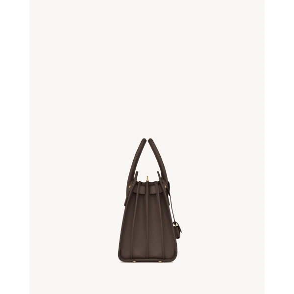 Saint Laurent SAC DE JOUR IN SUPPLE GRAINED LEATHER – SMALL, view 4