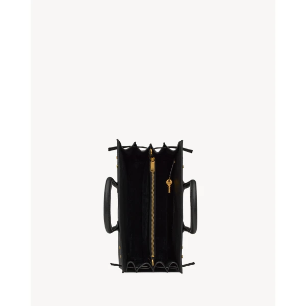 Saint Laurent SAC DE JOUR IN SUPPLE GRAINED LEATHER – SMALL, view 4
