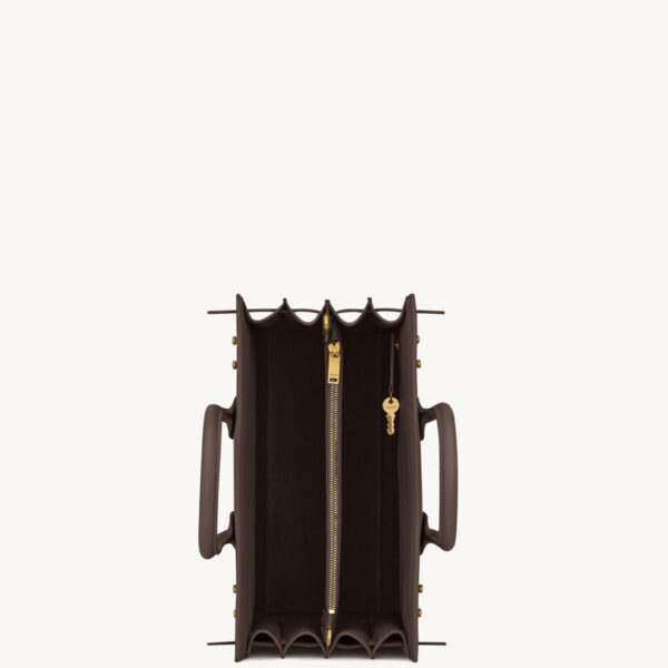 Saint Laurent SAC DE JOUR IN SUPPLE GRAINED LEATHER - SMALL designed in Paris