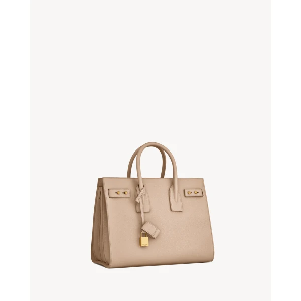 Saint Laurent SAC DE JOUR IN SUPPLE GRAINED LEATHER – SMALL, view 5
