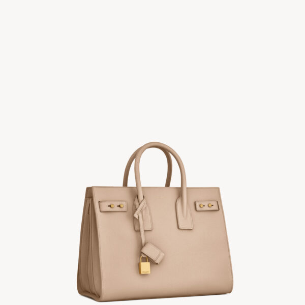 Saint Laurent SAC DE JOUR IN SUPPLE GRAINED LEATHER - SMALL designed in Paris