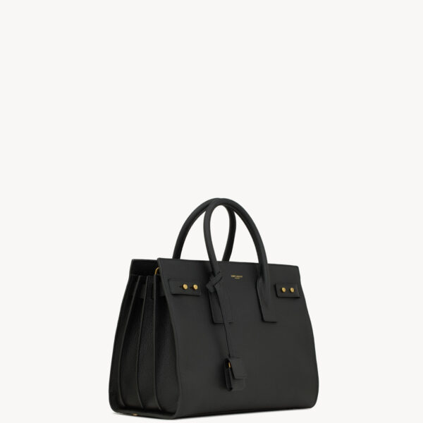 Saint Laurent SAC DE JOUR IN SUPPLE GRAINED LEATHER - SMALL designed in Paris