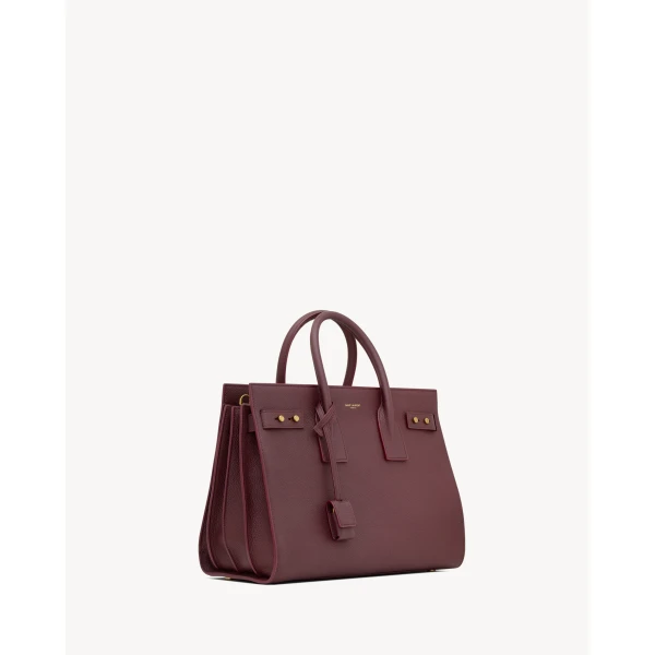 Saint Laurent SAC DE JOUR IN SUPPLE GRAINED LEATHER – SMALL, view 6