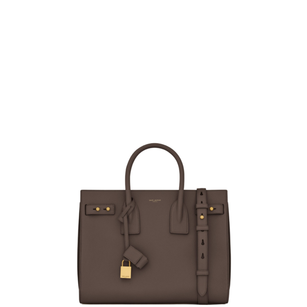 Saint Laurent SAC DE JOUR IN SUPPLE GRAINED LEATHER - SMALL designed in Paris