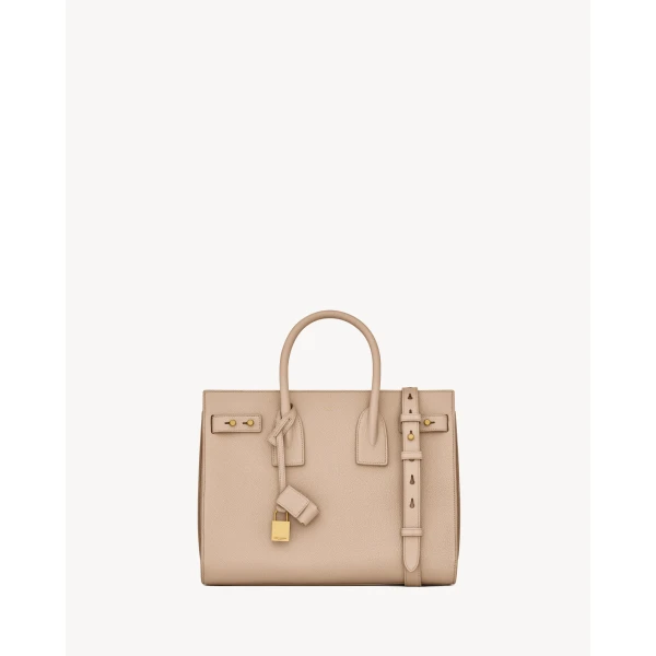 Saint Laurent SAC DE JOUR IN SUPPLE GRAINED LEATHER – SMALL