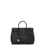 Saint Laurent SAC DE JOUR IN SUPPLE GRAINED LEATHER - SMALL designed in Paris