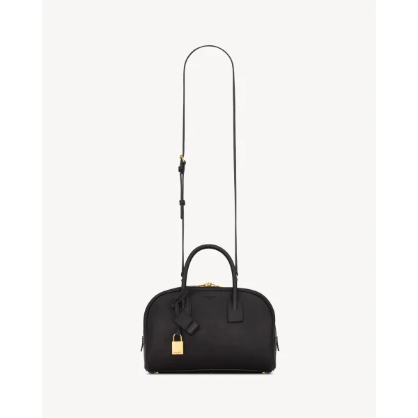 Saint Laurent SAC DE JOUR boston in grained leather – small, view 3