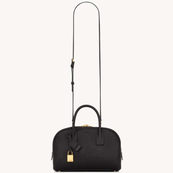 Saint Laurent SAC DE JOUR boston in grained leather – small designed in Paris