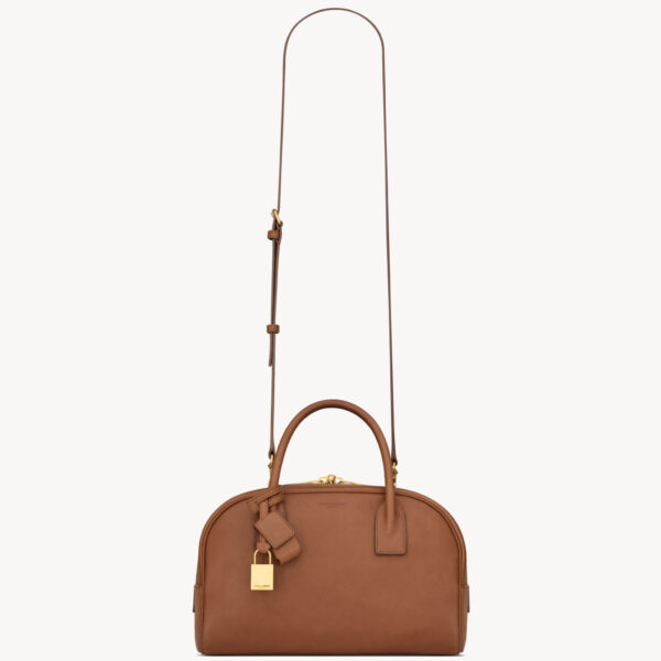 Saint Laurent SAC DE JOUR boston in smooth leather – small designed in Paris