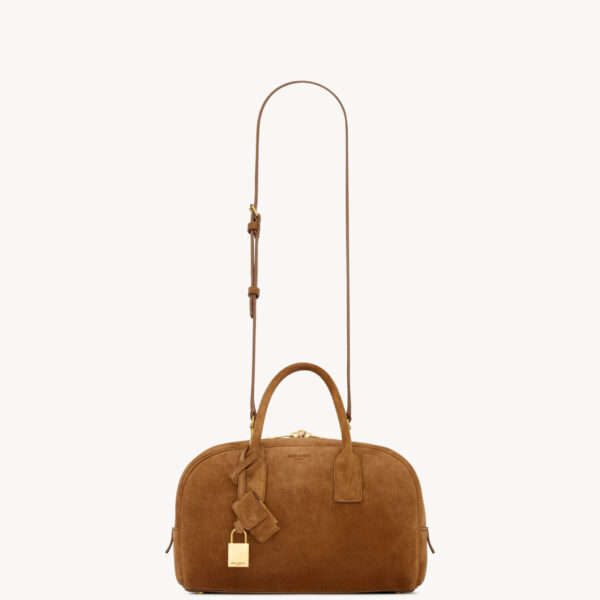 Saint Laurent SAC DE JOUR boston in suede – small designed in Paris