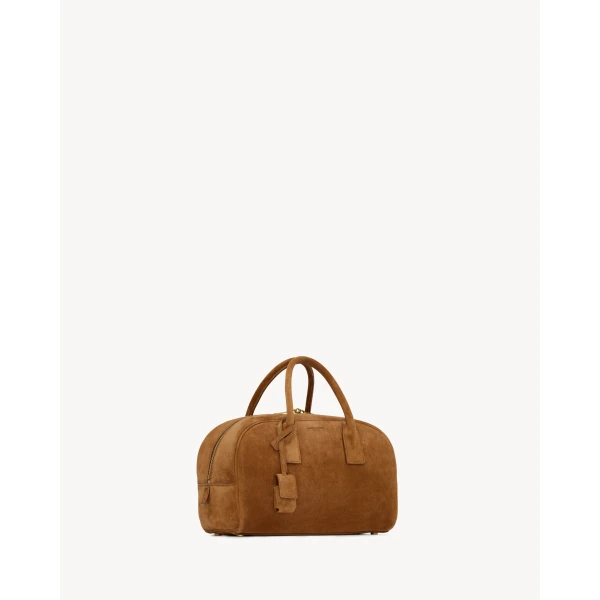 Saint Laurent SAC DE JOUR boston in suede – small, view 6
