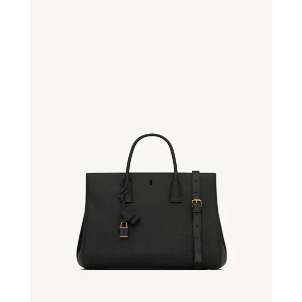 Saint Laurent SAC DE JOUR in grained leather – LARGE, view 2