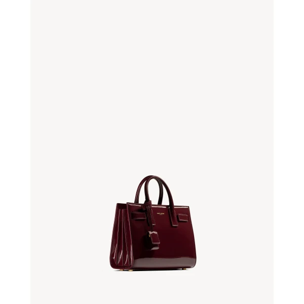 Saint Laurent SAC DE JOUR in patent leather – nano, view 6