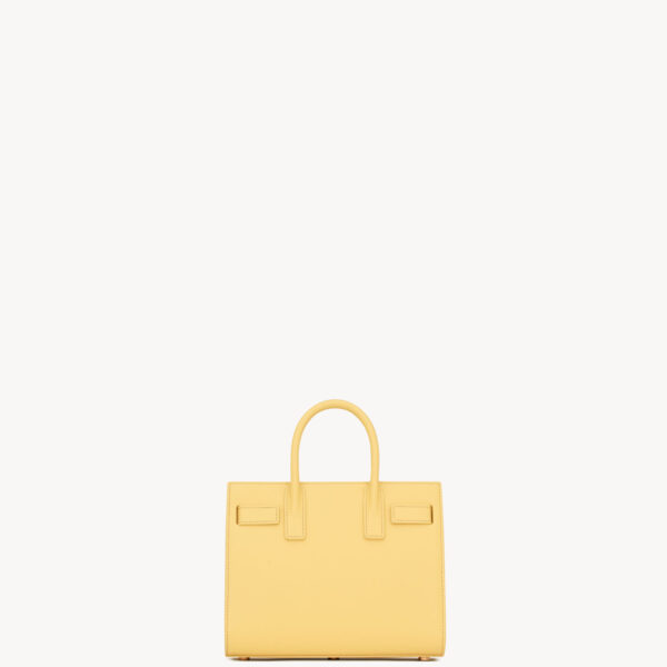 Saint Laurent SAC DE JOUR in smooth leather – NANO designed in Paris