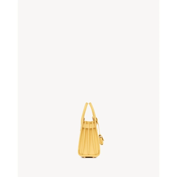 Saint Laurent SAC DE JOUR in smooth leather – NANO, view 4