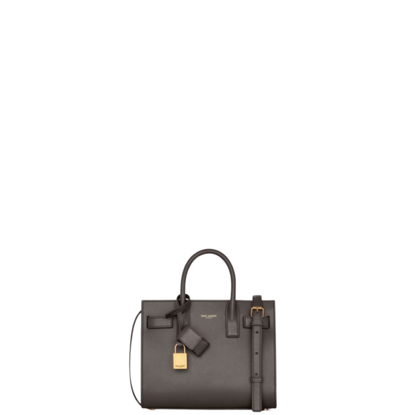 Saint Laurent SAC DE JOUR in smooth leather – nano designed in Paris