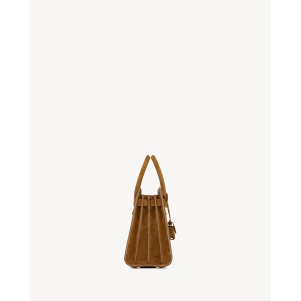 Saint Laurent SAC DE JOUR in suede – BABY, view 4