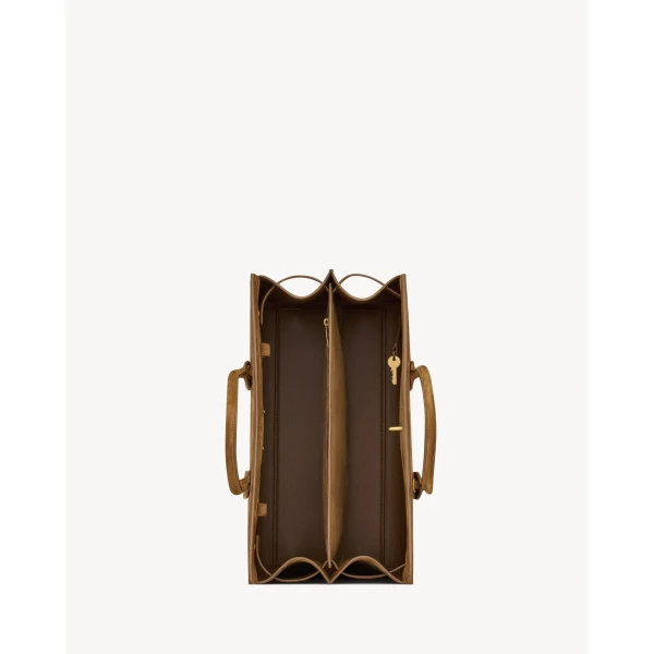 Saint Laurent SAC DE JOUR in suede – LARGE, view 5