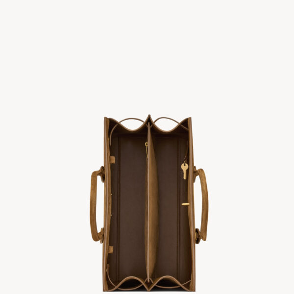Saint Laurent SAC DE JOUR in suede – LARGE designed in Paris