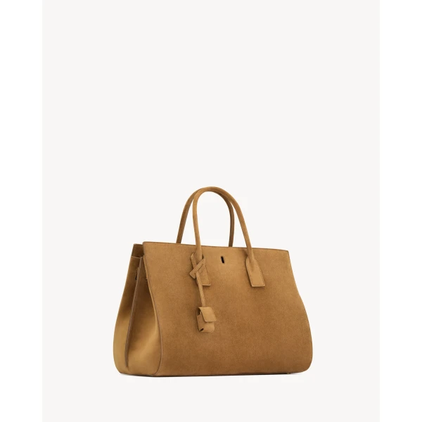 Saint Laurent SAC DE JOUR in suede – LARGE, view 6